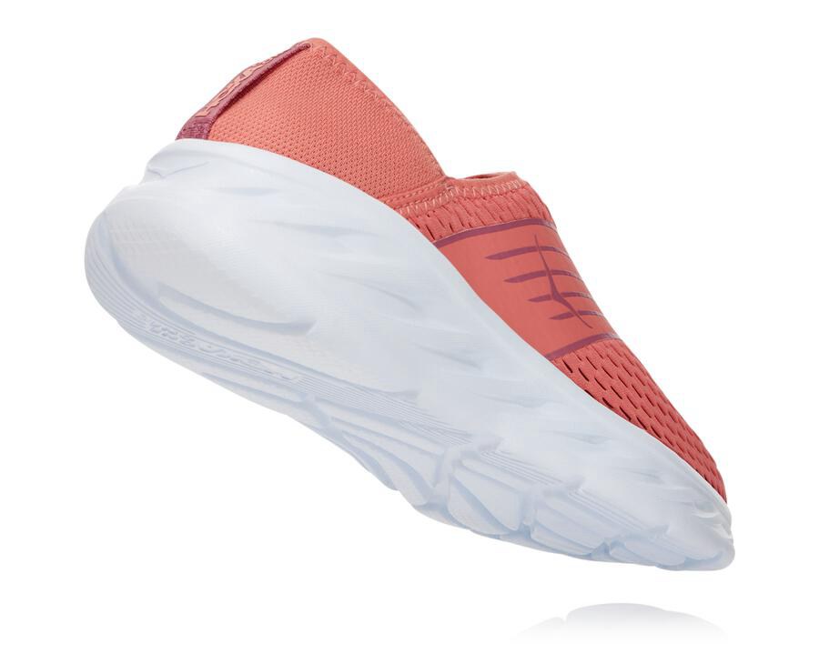 Hoka One One Sandalen Dames - Ora Recovery - Oranje/Wit - YI1968530